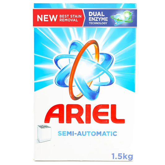 Ariel Semi-Automatic Laundry Detergent Powder, Original Scent 1.5kg