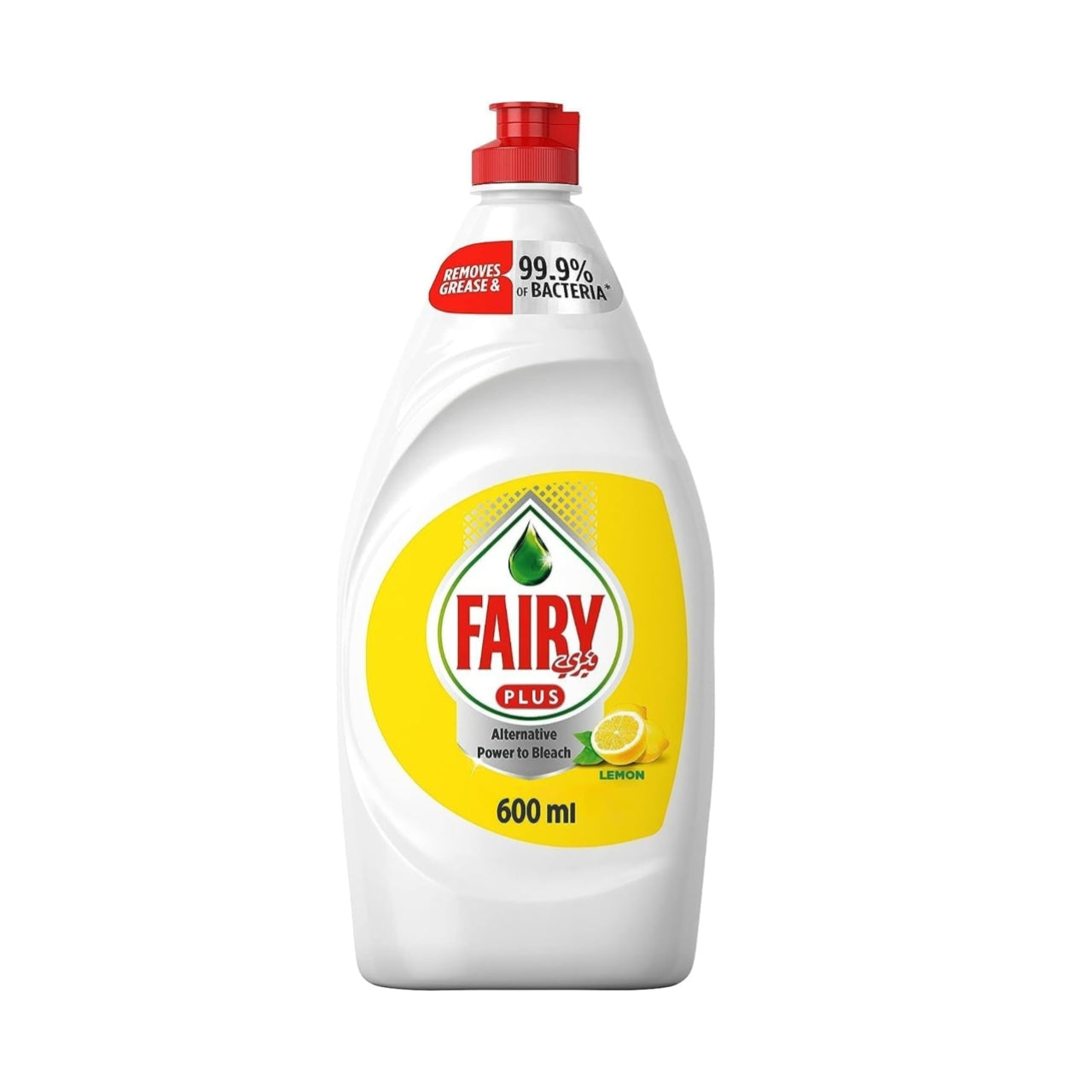 Fairy Lemon Dish Washing Liquid Soap, 600ml