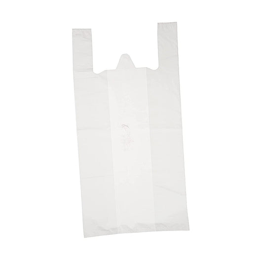 Plastic Disposable Grocery Bags - White, 1kg