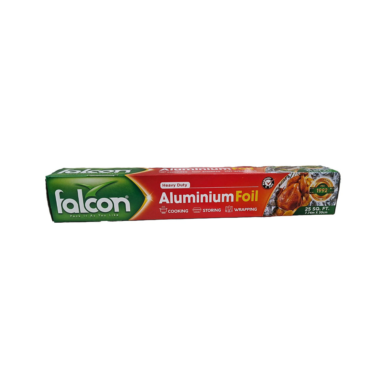 Falcon Aluminium Foil. 25Sq Ft 7.74m x 30cm