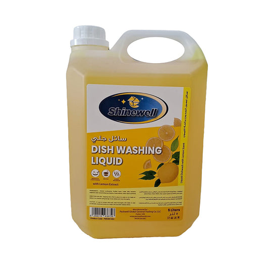 Shinewell Dish Washing Liquid With Lemon Extract. 5L