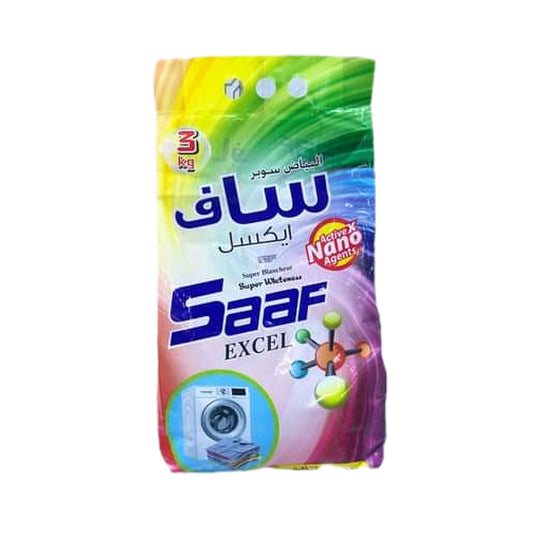 Saaf Excel Detergent Pouch Powder. 3kg