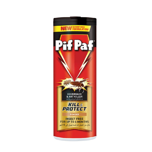 Pif Paf Cockroach & Ant Killer, Kill & Protect, Insect Killer Powder with Best Ever Formulation. 100g