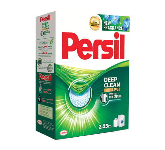 Persil Powder Laundry Detergent, With Deep Clean Plus Technology For Perfect Cleanliness And Long-Lasting Freshness, Effective in 20°C - 95°C 2.25kg